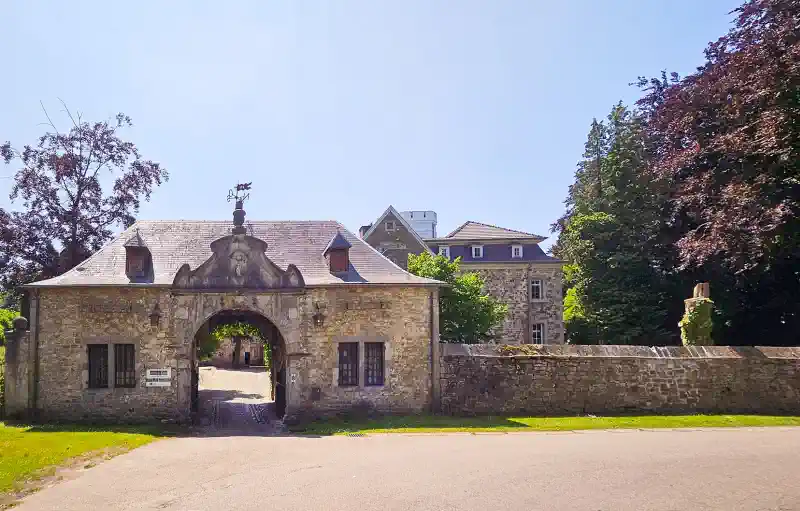 Château Thor Belgio, vista esterna