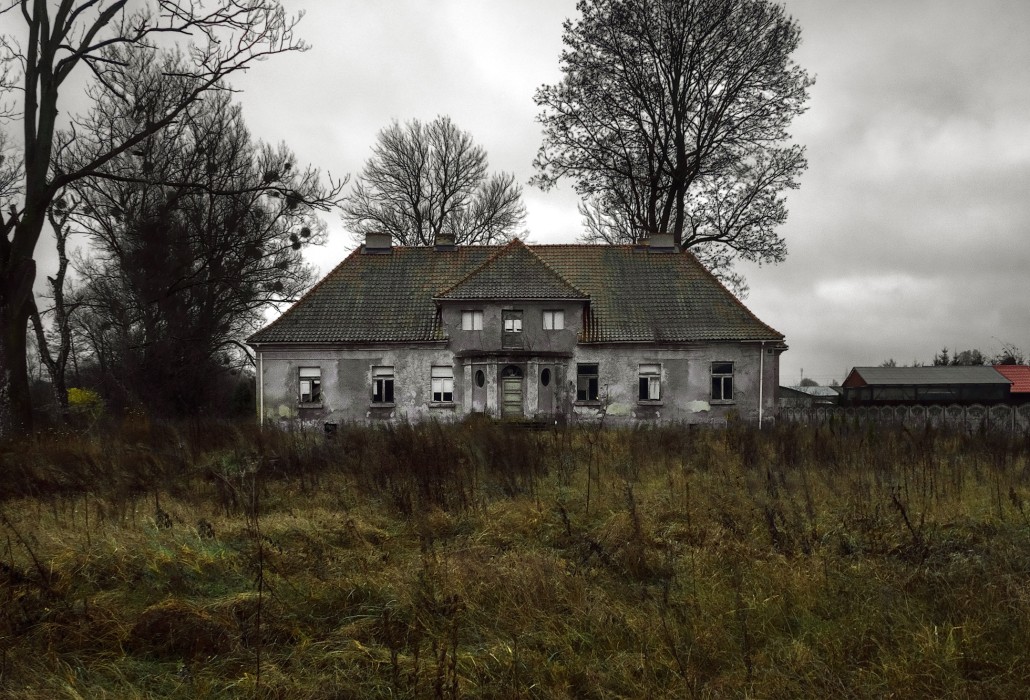 Verlassenes Gutshaus in Pommern, Pomerania