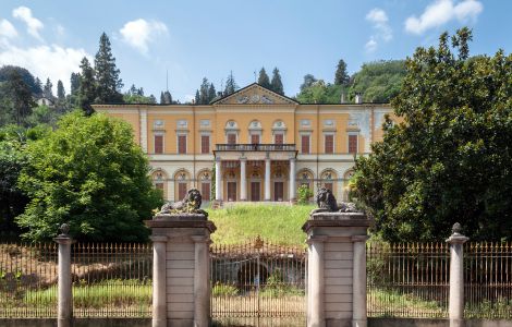 Meina, Via Sempione - Residenze sul Lago Maggiore: Villa Fraggiana a Meina