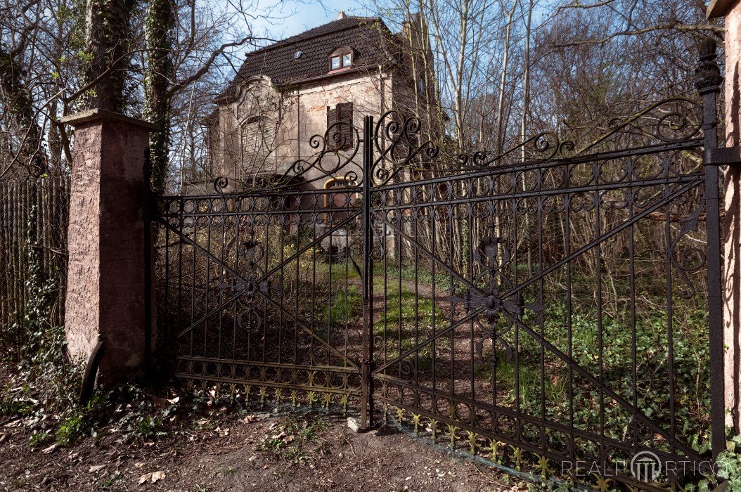 Villa aus der Gründerzeit: Schmiedeeisernes Tor, Germania