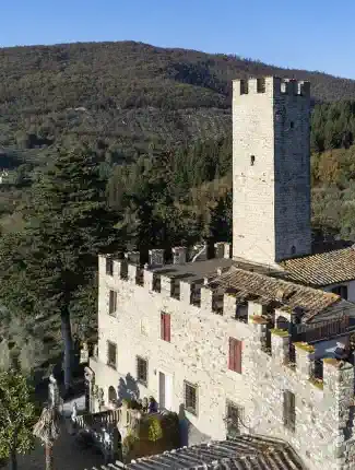 Castello dei Lagri vicino a Firenze, Croci di Calenzano, Toscana