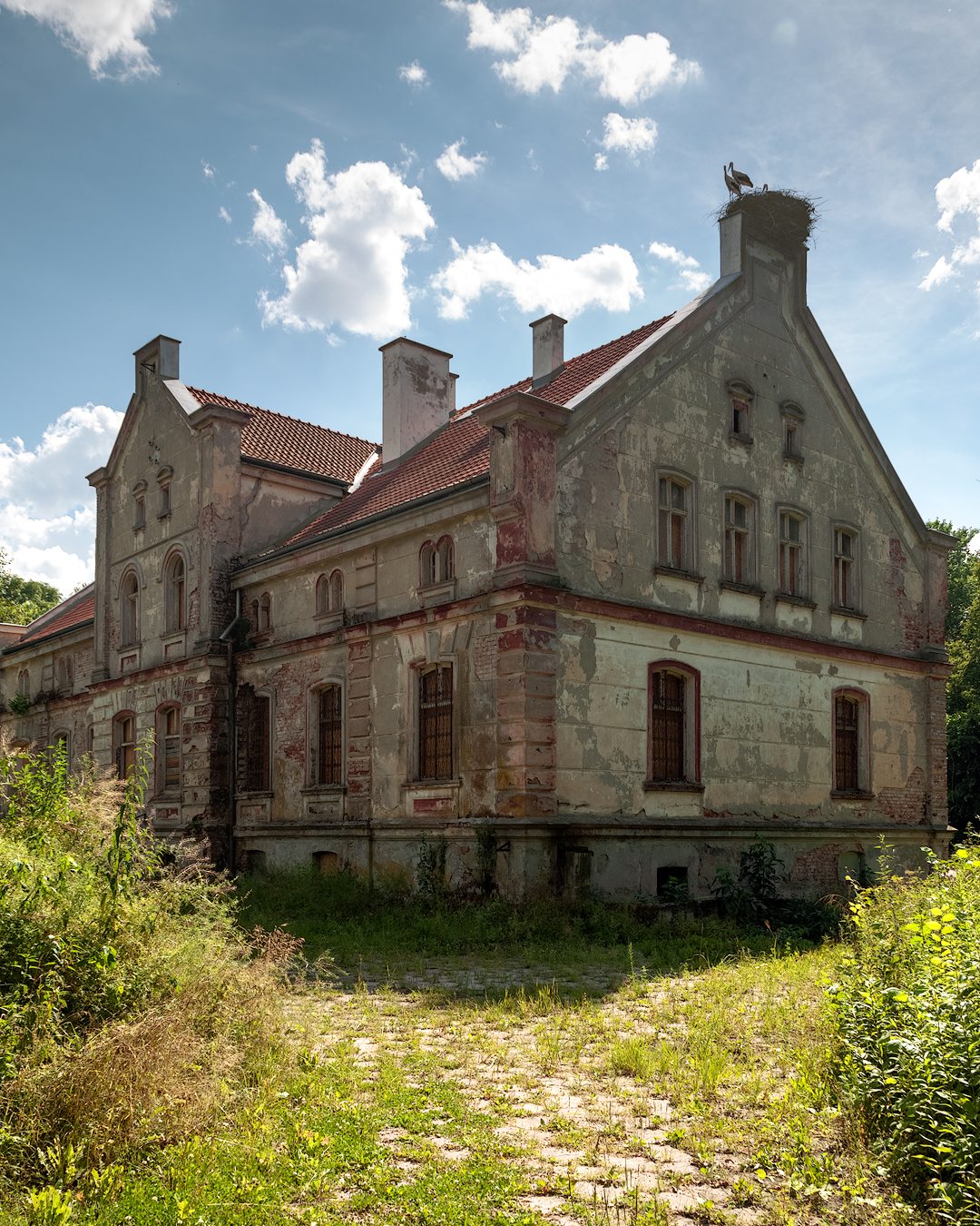 Antica casa padronale in Prussia orientale: Równina Górna